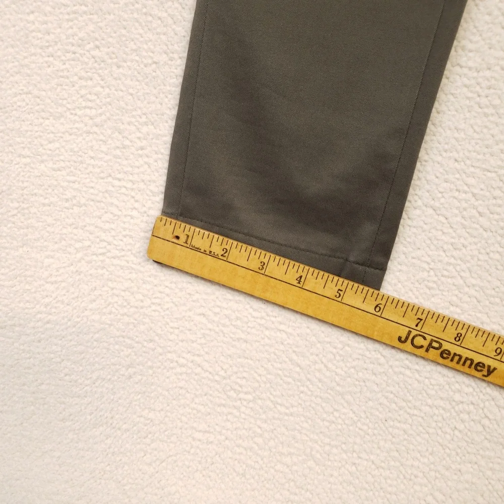 Banana Republic Chinos Mens 28x30 Olive Green Fulton Skinny Fit Stretch Pants
